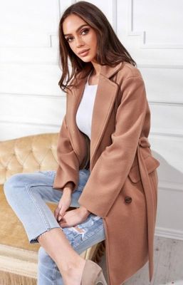 Płaszcz damski Lola Fashion ze sklepu: intimiti.pl w kategorii: Płaszcze damskie - zdjęcie 3B4B001-93A-4736_184356