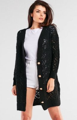 Sweter damski z koronką AWAMA ze sklepu: intimiti.pl w kategorii: Swetry damskie - zdjęcie 3B4B001-93A-4736_192905