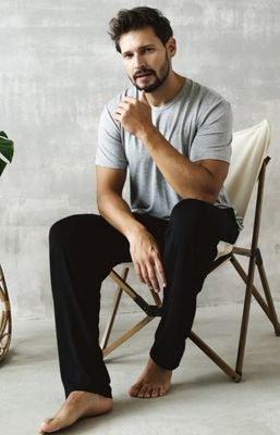 Piżama męska casualowy na jesień Italian Fashion ze sklepu: intimiti.pl w kategorii: Piżamy męskie - zdjęcie 3B4B001-93A-4736_214523