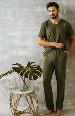 Piżama męska wiosenny Italian Fashion ze sklepu: intimiti.pl w kategorii: Piżamy męskie - zdjęcie 3B4B001-93A-4736_216191