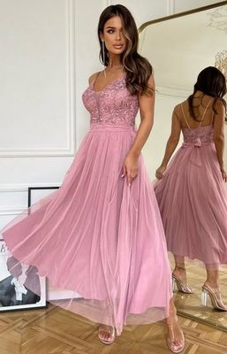 Sukienka elegancka Bicotone ze sklepu: intimiti.pl w kategorii: Sukienki - zdjęcie 3B4B001-93A-4736_216690