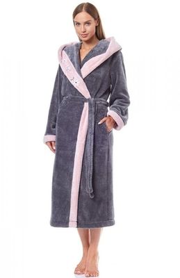 L&amp;amp;L - Szlafrok damski casual ze sklepu: intimiti.pl w kategorii: Szlafroki damskie - zdjęcie 3B4B001-93A-4736_219475