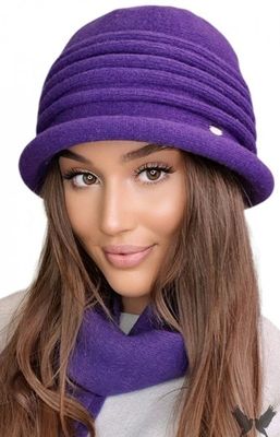 Kamea - Czapka zimowa damska casual ze sklepu: intimiti.pl w kategorii: Czapki zimowe damskie - zdjęcie 3B4B001-93A-4736_222361