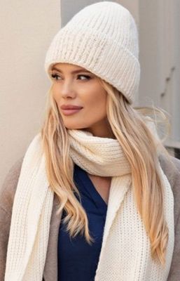Czapka zimowa damska casual Kamea ze sklepu: intimiti.pl w kategorii: Czapki zimowe damskie - zdjęcie 3B4B001-93A-4736_225777