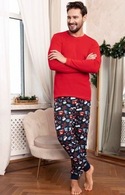 Italian Fashion - Piżama męska ze sklepu: intimiti.pl w kategorii: Piżamy męskie - zdjęcie 3B4B001-93A-4736_226028