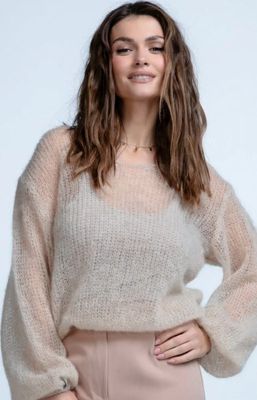 Sweter damski Fobya ze sklepu: intimiti.pl w kategorii: Swetry damskie - zdjęcie 3B4B001-93A-4736_231720