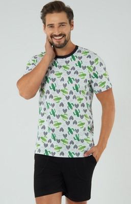 Piżama męska casualowy Italian Fashion ze sklepu: intimiti.pl w kategorii: Piżamy męskie - zdjęcie 3B4B001-93A-4736_234992