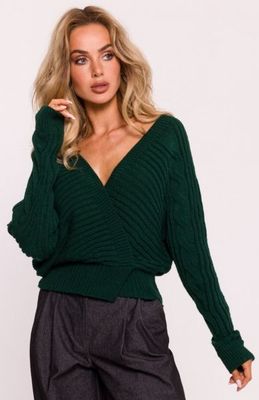 Moe - Sweter damski bez wzorów ze sklepu: intimiti.pl w kategorii: Swetry damskie - zdjęcie 3B4B001-93A-4736_237853