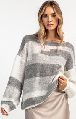 Sweter damski casual Fobya ze sklepu: intimiti.pl w kategorii: Swetry damskie - zdjęcie 3B4B001-93A-4736_238850
