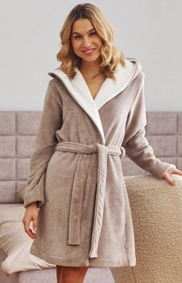 Szlafrok damski casual Doctor Nap ze sklepu: intimiti.pl w kategorii: Szlafroki damskie - zdjęcie 3B4B001-93A-4736_241112