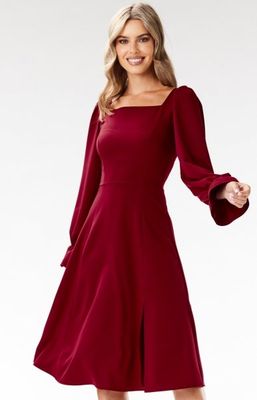 Sukienka klasyczna bez wzorów AWAMA ze sklepu: intimiti.pl w kategorii: Sukienki - zdjęcie 3B4B001-93A-4736_241258