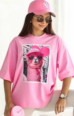 Lara Fashion - Bluzka damska w nadruki ze sklepu: intimiti.pl w kategorii: Bluzki damskie - zdjęcie 3B4B001-93A-4736_244887