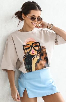 Lara Fashion - Bluzka damska na zimę ze sklepu: intimiti.pl w kategorii: Bluzki damskie - zdjęcie 3B4B001-93A-4736_245023