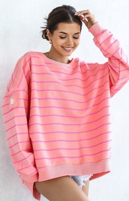 Bluza damska casualowa Lara Fashion ze sklepu: intimiti.pl w kategorii: Bluzy damskie - zdjęcie 3B4B001-93A-4736_246554