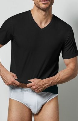 navigare - T-shirt męski casualowy ze sklepu: intimiti.pl w kategorii: T-shirty męskie - zdjęcie 3B4B001-93A-4736_248716