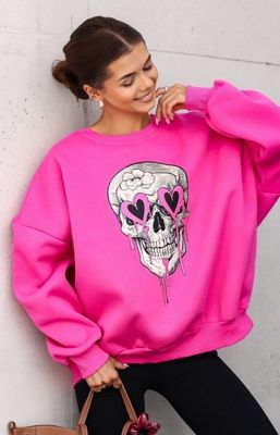 Bluza damska casualowa Lara Fashion ze sklepu: intimiti.pl w kategorii: Bluzy damskie - zdjęcie 3B4B001-93A-4736_249572