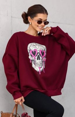 Bluza damska sportowa Lara Fashion ze sklepu: intimiti.pl w kategorii: Bluzy damskie - zdjęcie 3B4B001-93A-4736_249576