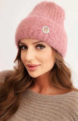 KSI - Czapka zimowa damska na wiosnę casual ze sklepu: intimiti.pl w kategorii: Czapki zimowe damskie - zdjęcie 3B4B001-93A-4736_251463