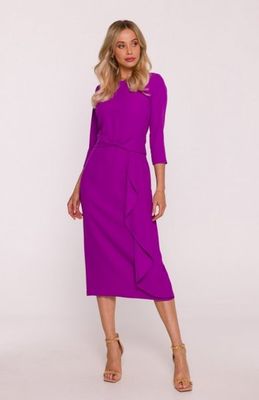 Stylove - Sukienka bez wzorów elegancka ze sklepu: intimiti.pl w kategorii: Sukienki - zdjęcie 3B4B001-93A-4736_251610