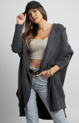 Sweter damski bez wzorów Setin ze sklepu: intimiti.pl w kategorii: Swetry damskie - zdjęcie 3B4B001-93A-4736_252913