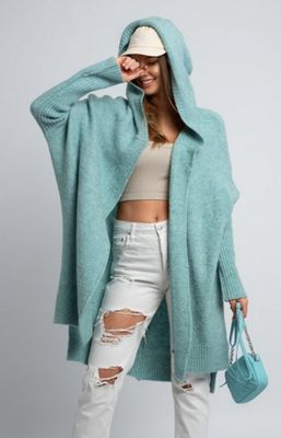 Sweter damski bez wzorów Setin ze sklepu: intimiti.pl w kategorii: Swetry damskie - zdjęcie 3B4B001-93A-4736_252917