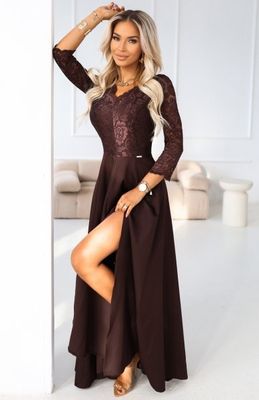 Sukienka elegancka Numoco ze sklepu: intimiti.pl w kategorii: Sukienki - zdjęcie 3B4B001-93A-4736_253121
