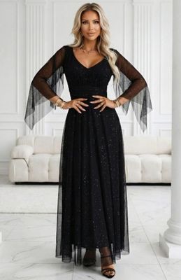 Sukienka elegancka Numoco ze sklepu: intimiti.pl w kategorii: Sukienki - zdjęcie 3B4B001-93A-4736_253405