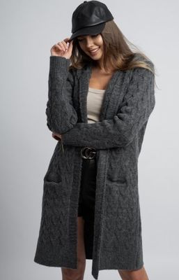 Sweter damski bez wzorów Setin ze sklepu: intimiti.pl w kategorii: Swetry damskie - zdjęcie 3B4B001-93A-4736_254147