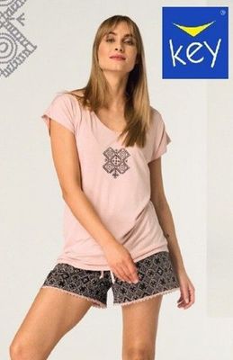 Piżama młodzieżowy na lato Key ze sklepu: intimiti.pl w kategorii: Piżamy damskie - zdjęcie 3B4B001-93A-4736_254686