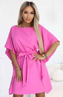 Sukienka bez wzorów casual Numoco ze sklepu: intimiti.pl w kategorii: Sukienki - zdjęcie 3B4B001-93A-4736_256030