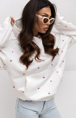 Bluza damska w nadruki Lara Fashion ze sklepu: intimiti.pl w kategorii: Bluzy damskie - zdjęcie 3B4B001-93A-4736_256302