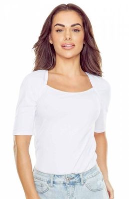 Eldar - Bluzka damska bez wzorów elegancka ze sklepu: intimiti.pl w kategorii: Bluzki damskie - zdjęcie 3B4B001-93A-4736_256312