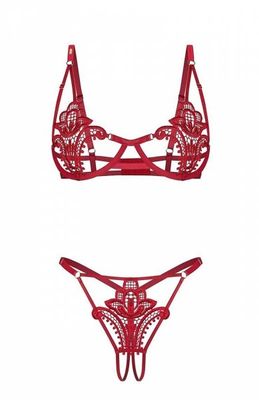 Komplet bielizny damskiej casual Obsessive ze sklepu: intimiti.pl w kategorii: Komplety bielizny damskiej - zdjęcie 3B4B001-93A-4736_258277