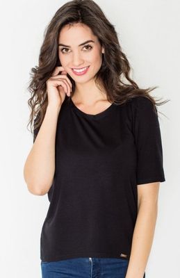 Bluzka damska bez wzorów sportowa Figl ze sklepu: intimiti.pl w kategorii: Bluzki damskie - zdjęcie 3B4B001-93A-4736_55527