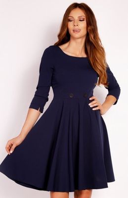 Sukienka sportowa bez wzorów LOU LOU ze sklepu: intimiti.pl w kategorii: Sukienki - zdjęcie 3B4B001-93A-4736_65097