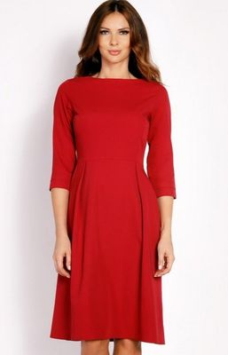 Sukienka gładka w sportowym stylu LOU LOU ze sklepu: intimiti.pl w kategorii: Sukienki - zdjęcie 3B4B001-93A-4736_67590