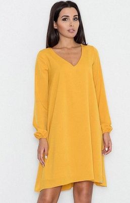 Sukienka casual bez wzorów Figl ze sklepu: intimiti.pl w kategorii: Sukienki - zdjęcie 3B4B001-93A-4736_78354