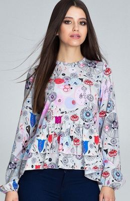 Bluzka damska w stylu boho Figl ze sklepu: intimiti.pl w kategorii: Bluzki damskie - zdjęcie 3B4B001-93A-4736_85592