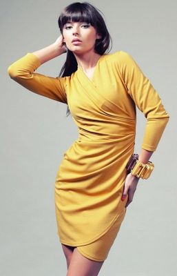 Sukienka gładka Vera Fashion ze sklepu: intimiti.pl w kategorii: Sukienki - zdjęcie 3B4B001-93A-4736_9232