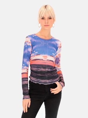 Bluzka damska Eye For Fashion ze sklepu: Eye For Fashion w kategorii: Bluzki damskie - zdjęcie 3C9BB14-4A0-7058_16683