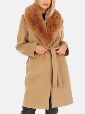 Płaszcz damski Rino &amp; Pelle ze sklepu: Eye For Fashion w kategorii: Płaszcze damskie - zdjęcie 3C9BB14-4A0-7058_17558