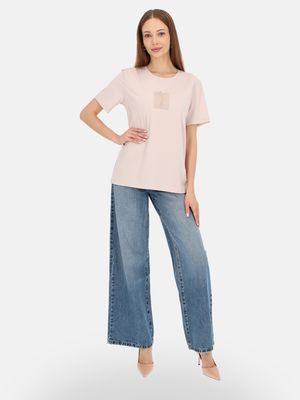 Bluzka damska casualowa na wiosnę Potis &amp; Verso ze sklepu: Eye For Fashion w kategorii: Bluzki damskie - zdjęcie 3C9BB14-4A0-7058_19045