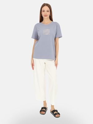Bluzka damska casual na wiosnę Potis &amp; Verso ze sklepu: Eye For Fashion w kategorii: Bluzki damskie - zdjęcie 3C9BB14-4A0-7058_19048