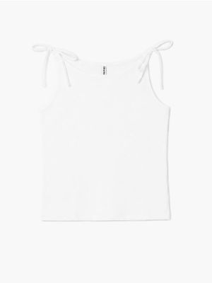 Bluzka damska elegancka ze sklepu: Cropp w kategorii: Bluzki damskie - zdjęcie 4198BBB-532-6969_003KB-00X