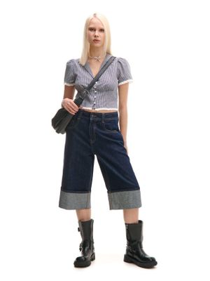 Szorty w stylu klasycznym casualowe ze sklepu: Cropp w kategorii: Szorty - zdjęcie 4198BBB-532-6969_004CV-59J