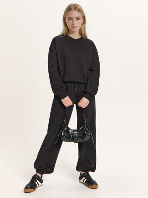 Bluza damska jesienna ze sklepu: Cropp w kategorii: Bluzy damskie - zdjęcie 4198BBB-532-6969_005FL-99X