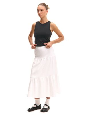 Spódnica na lato ze sklepu: Cropp w kategorii: Spódnice - zdjęcie 4198BBB-532-6969_021GU-00X