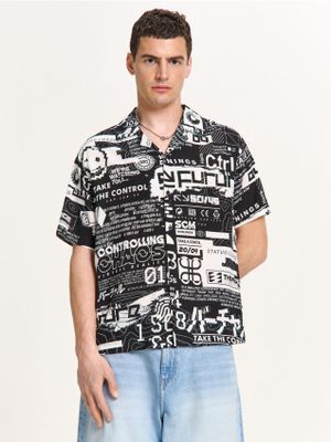 Koszula męska na zimę ze sklepu: Cropp w kategorii: Koszule męskie - zdjęcie 4198BBB-532-6969_021HY-99X