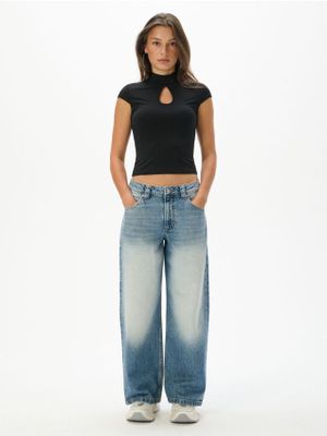 Jeansy damskie ze sklepu: Cropp w kategorii: Jeansy damskie - zdjęcie 4198BBB-532-6969_038KA-50J