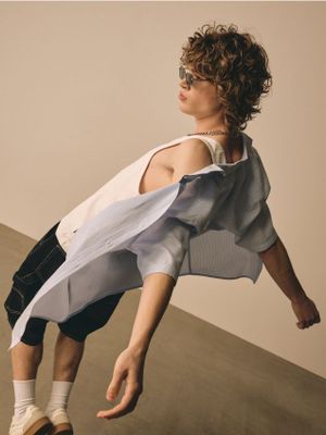 Koszula męska casual ze sklepu: Cropp w kategorii: Koszule męskie - zdjęcie 4198BBB-532-6969_044HY-50X